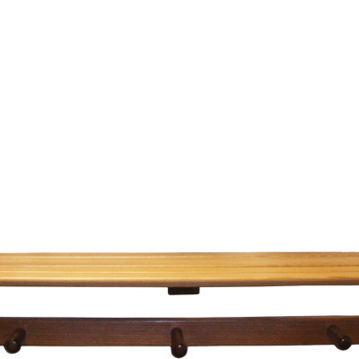 Cedar hanging shelf for infrared sauna